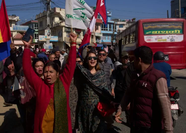 Nepal’s 1st vote after uprising 1 - Egyptian Gazette Nepal's vote