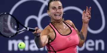 Sinner, Sabalenka march on in Miami 1 - Egyptian Gazette Sinner, Sabalenka march on in Miami
