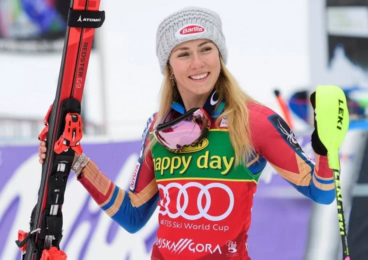 Shiffrin leads W. Cup slalom 13 - Egyptian Gazette Shiffrin leads W. Cup slalom 12 - Egyptian Gazette