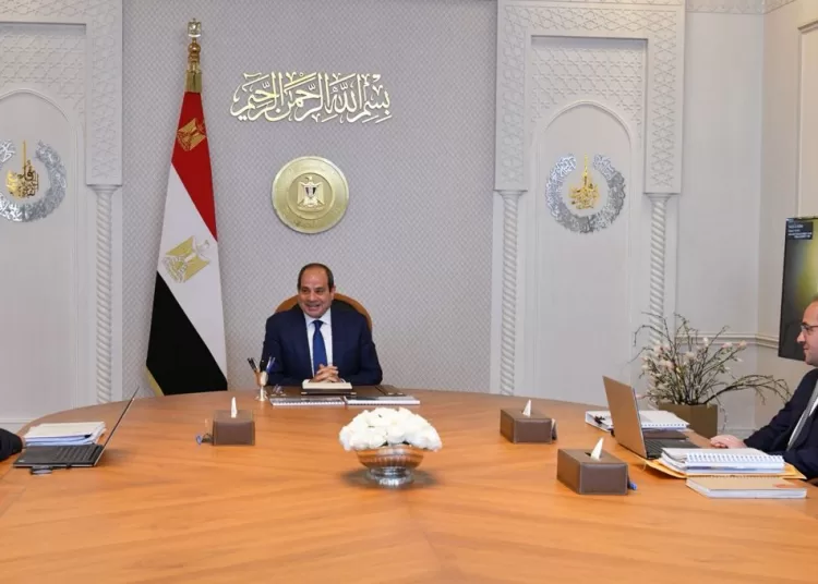 President Abdel Fattah El Sisi reviewing priorities of the government’s fiscal policy for the FY 2026/2027 budget, during a meeting on Tuesday with Prime Minister Moustafa Madbouli and Finance Minister Ahmed Kouchouk.