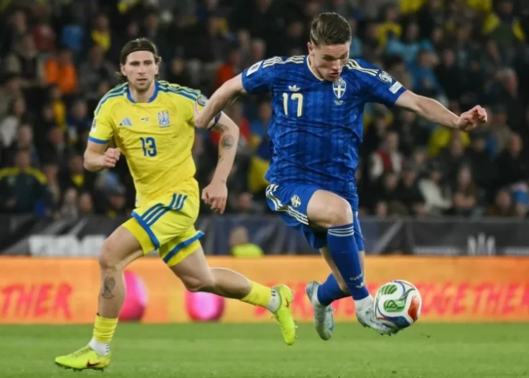 Sweden stuns Ukraine in W. Cup playoffs 11 - Egyptian Gazette
