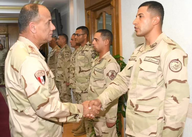 Egypt's MoD reviews regional situation with 2nd, 3rd Field Armies 11 - Egyptian Gazette defence chief, army
