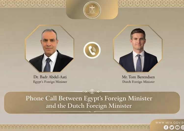 Egypt, Netherlands FMs stress need to de-escalate regional tensions 1 - Egyptian Gazette