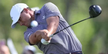 Aberg leads PGA Championship