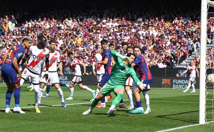 Barca claims Liga win over Rayo 1 - Egyptian Gazette