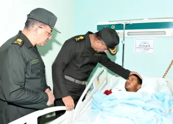 Defence chief visits wounded soldiers, conveys President’s greetings