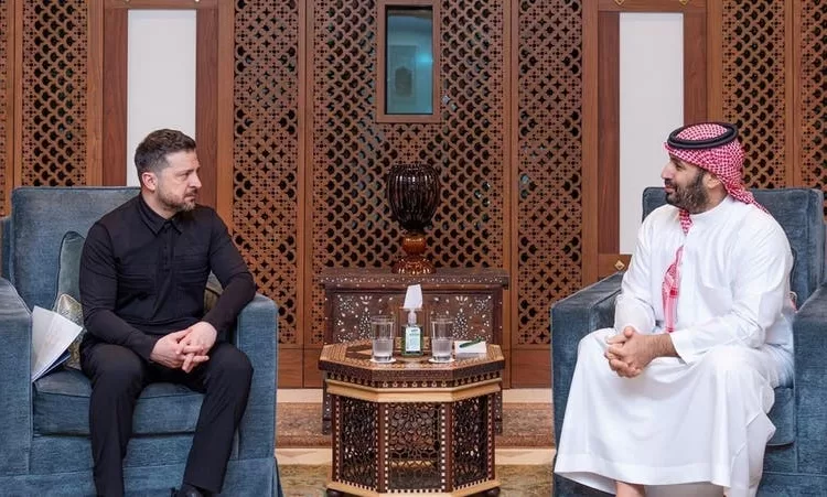 Ukraine, S. Arabia sign defence deal during Zelenskyy’s surprise visit 1 - Egyptian Gazette Meeting