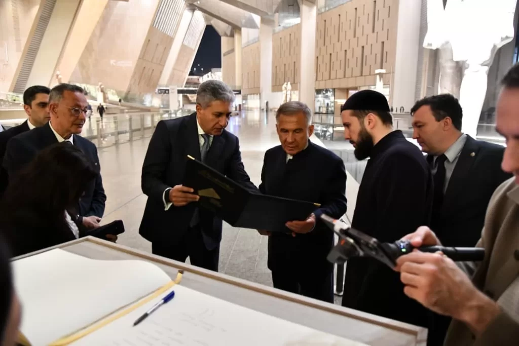 Tatarstan leader lauds display at GEM during Egypt trip 13 - Egyptian Gazette