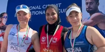 Egypt wins 3 beach rowing medals in Italy