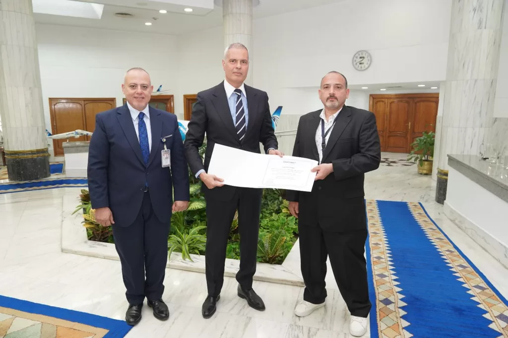  EgyptAir maintenance teams achieve technical milestone 16 - Egyptian Gazette