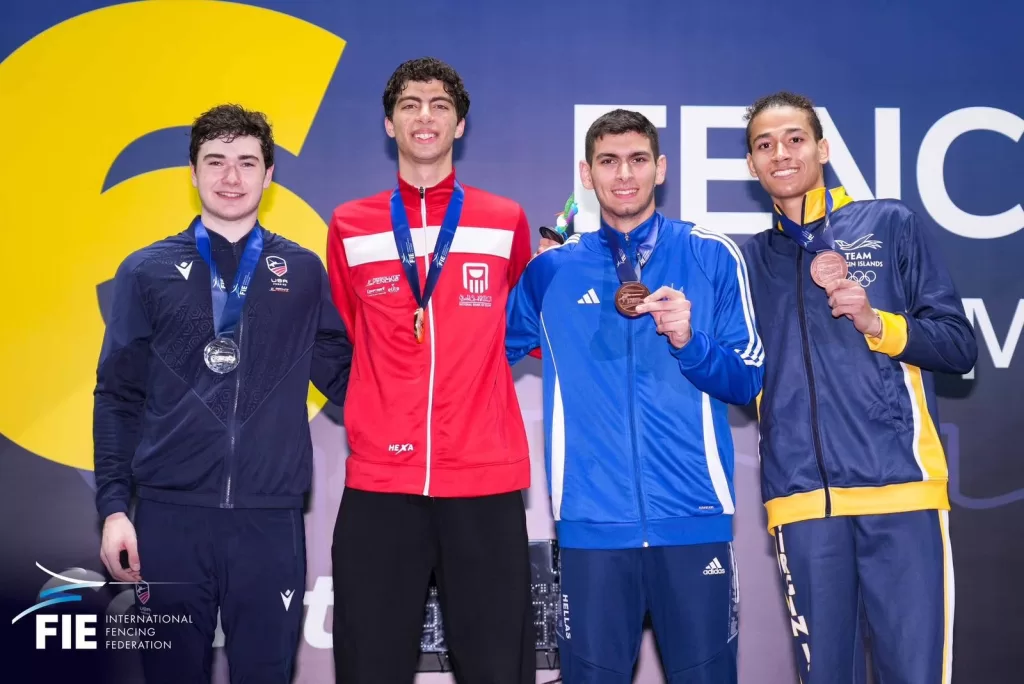 Youssef Shamel wins World Fencing gold in Brazil 13 - Egyptian Gazette