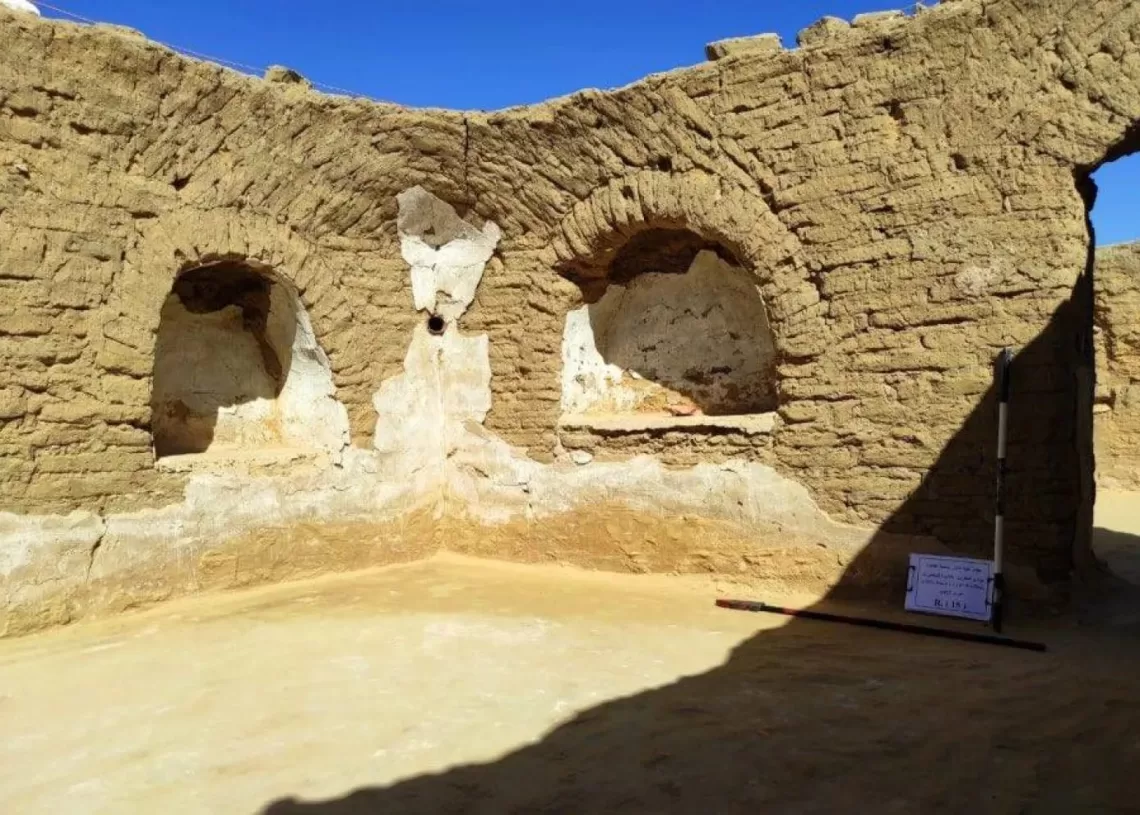 A joint Egyptian archaeological mission from the Supreme Council of Antiquities and the Faculty of Archaeology at Cairo University has uncovered the remains of a monastic complex dating back to between the 4th and 6th centuries AD in the buried monasteries area of Wadi El-Natrun in Beheira Governorate — one of the earliest centres of monasticism in Egypt and worldwide.