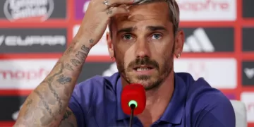 Griezmann enjoys final Atletico moments