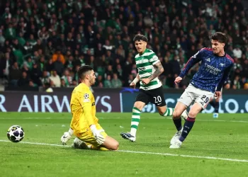 Champions League: Arsenal takes 1st-leg win