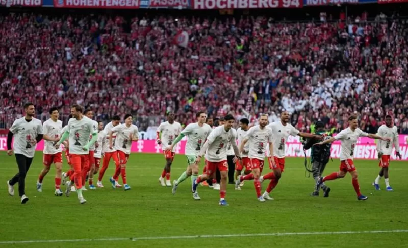Bayern lifts 35th Bundesliga title 16 - Egyptian Gazette