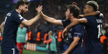 PSG edges Bayern 5-4 in CL 1st-leg