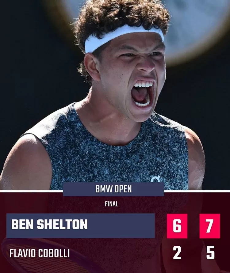 Shelton lands Munich ATP title 15 - Egyptian Gazette