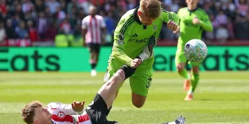 Brentford misses EPL top-6 chance