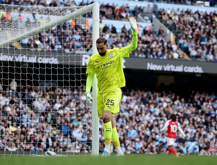 City edges Arsenal despite Donnarumma error 14 - Egyptian Gazette