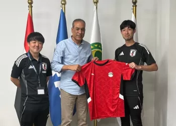 Egypt receives Japan U-17 side in Cairo