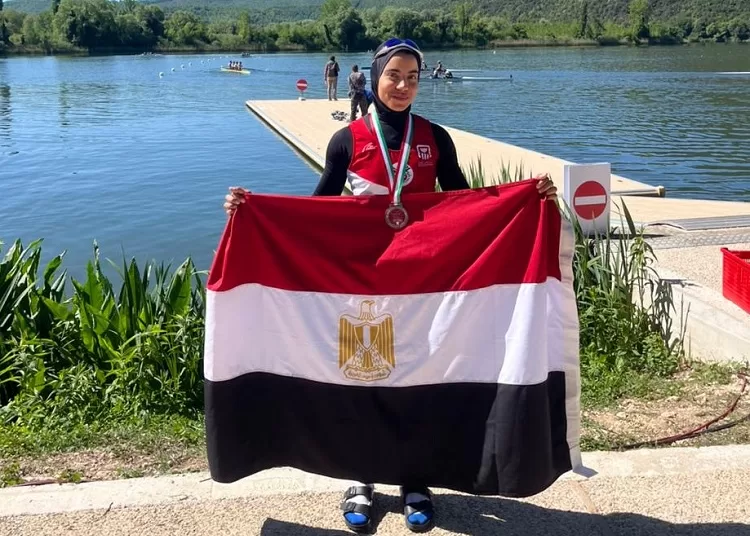 Hoda delivers Egypt bronze in Italy rowing 12 - Egyptian Gazette