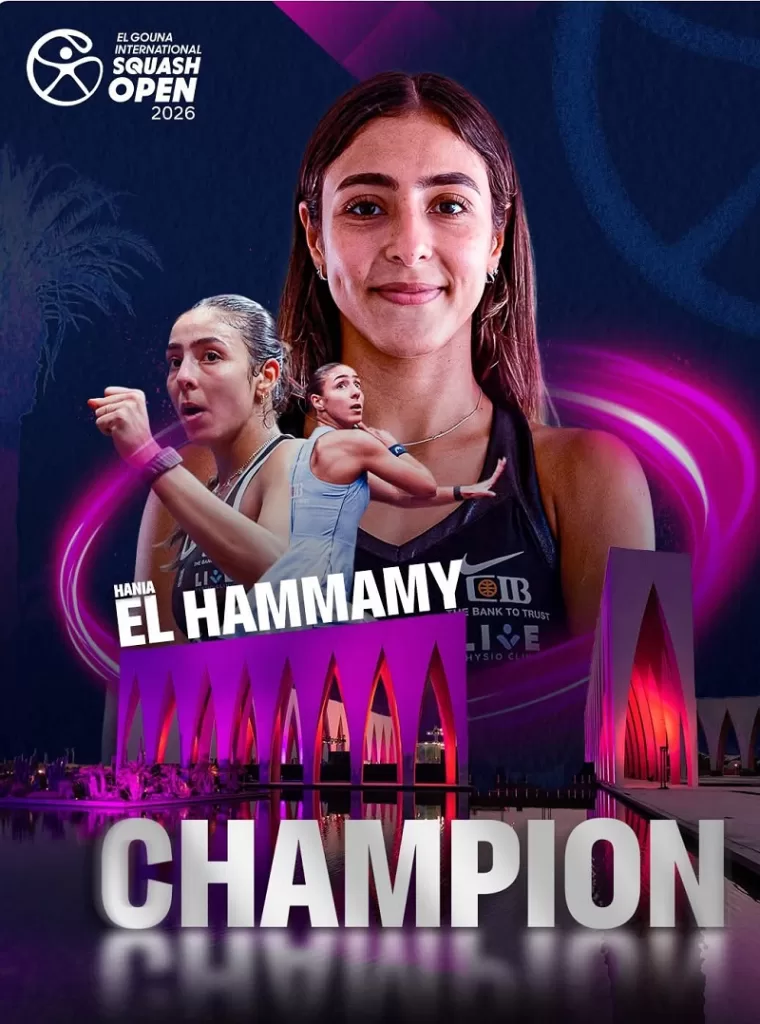 Egypt's Hania lifts El-Gouna PSA title 14 - Egyptian Gazette