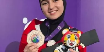 Egypt’s taekwondo player wins Worlds bronze 1 - Egyptian Gazette Egypt’s taekwondo player wins Worlds bronze