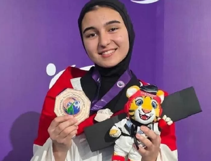 Egypt’s taekwondo player wins Worlds bronze 12 - Egyptian Gazette Egypt’s taekwondo player wins Worlds bronze 11 - Egyptian Gazette