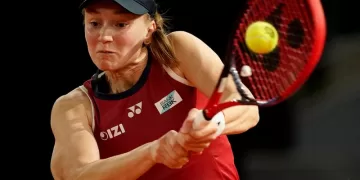 Rybakina angered by Madrid line calls