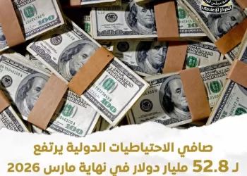 Egypt’s net foreign reserves rise to $52.8b in March