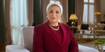 Egypt’s First Lady extends Easter greetings to Christians