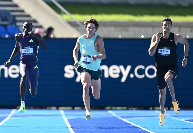 Gout wins 100m gold, misses record 14 - Egyptian Gazette