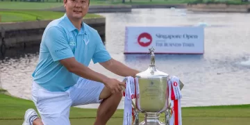Ham triumphs on Asian Tour