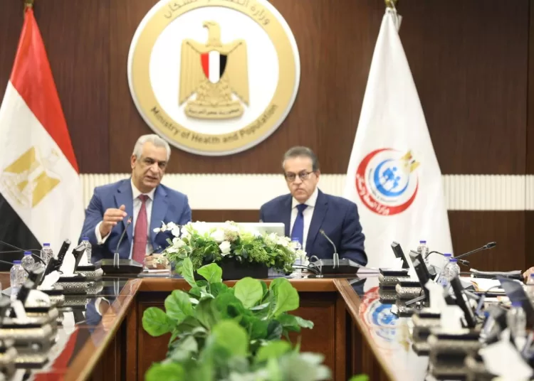 Health, Military Production Ministers push joint efforts on nat'l projects   11 - Egyptian Gazette