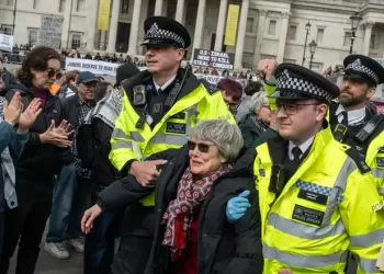 London police arrest 212 people at protest over Palestine Action ban