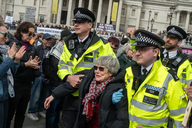 London police arrest 212 people at protest over Palestine Action ban 12 - Egyptian Gazette London police arrest 212 people at protest over Palestine Action ban 11 - Egyptian Gazette