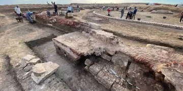 Egypt uncovers remains of rare temple to Pelusius deity 1 - Egyptian Gazette Egypt uncovers remains of rare temple to Pelusius deity