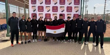 Egypt sweeps points to win African junior tennis crown in Cairo 1 - Egyptian Gazette Egypt sweeps points to win African junior tennis crown in Cairo