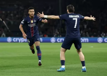 PSG beats Liverpool 2-0 in quarter-final first leg