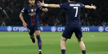 PSG beats Liverpool 2-0 in quarter-final first leg