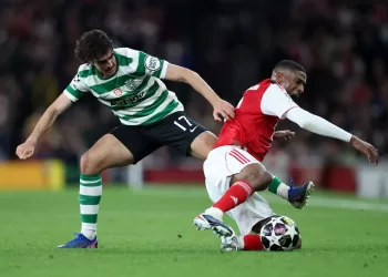Arsenal scrape past Sporting to reach CL semi-finals