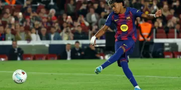 Yamal limps off after sealing Barcelona win over Celta