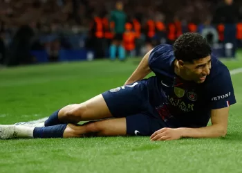 PSG’s Hakimi out of Champions League trip to Bayern