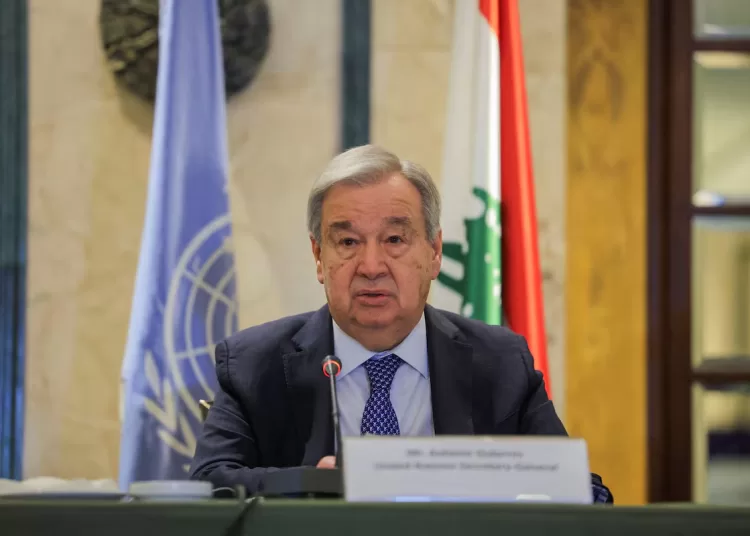 UN's Guterres says highly probable Iran talks will restart 12 - Egyptian Gazette