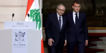 Macron vows to help Lebanese prepare negotiations with Israel