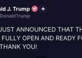 Trump hails Iran’s reopening of Hormuz Strait