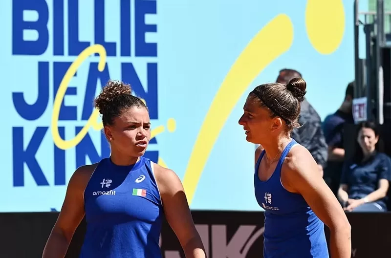 Italy, Britain ease into BJK Cup finals 14 - Egyptian Gazette