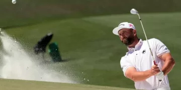 Jon Rahm struggles at Masters 1 - Egyptian Gazette Jon Rahm struggles at Masters