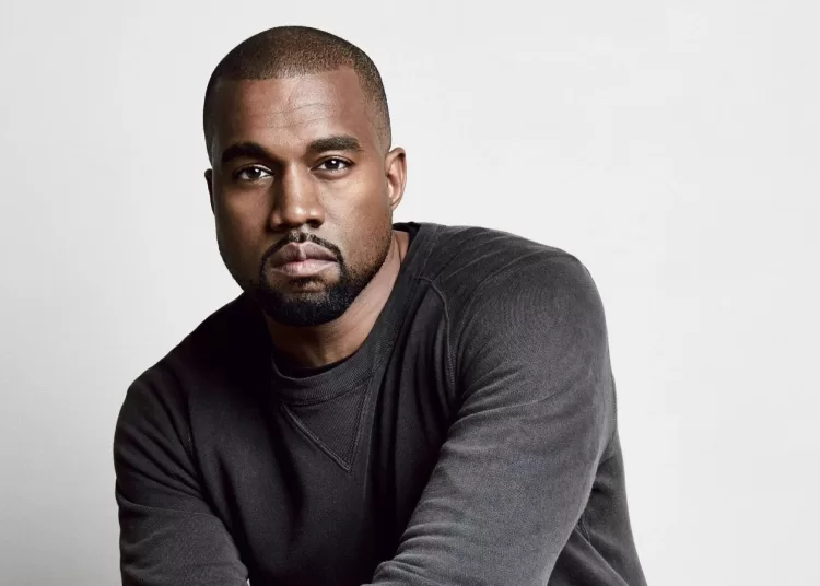 US rapper Kanye West