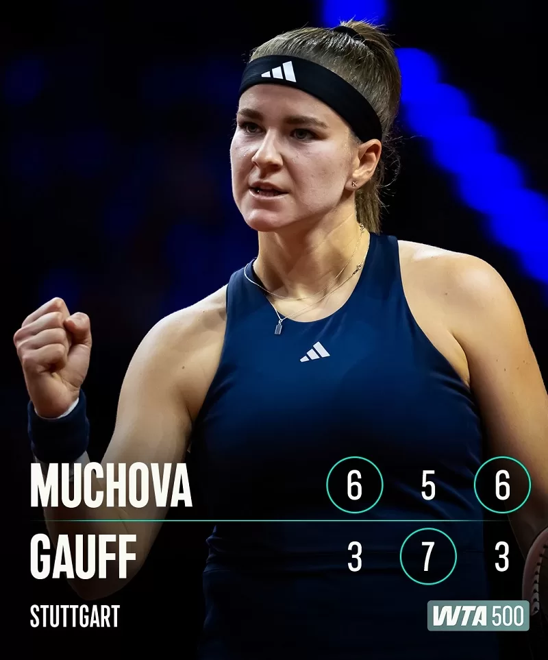 Muchova reaches Stuttgart semis 14 - Egyptian Gazette